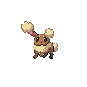 Pokémon Gold And Silver Eevee Sprite Pixel Art PNG, Clipart, Art