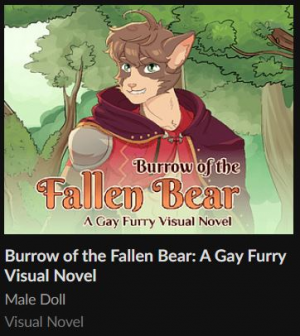 Burrow of the Fallen Bear: A Gay Furry Visual Novel - Walkthrough