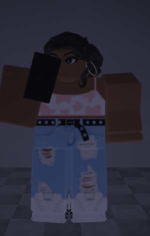 1) Profile - Roblox  Hoodie roblox, Nerd outfits, Black hair roblox