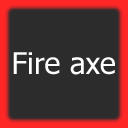 Fire axe, Roblox Item Asylum Wiki