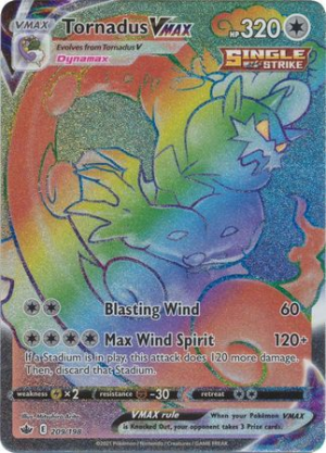 pokemon prismatic evolutions elite trainer box trading cards Ice Rider Clayrex VMAX Full Art Rainbow #202 PSA 10 – Derpy Cards main image 1
