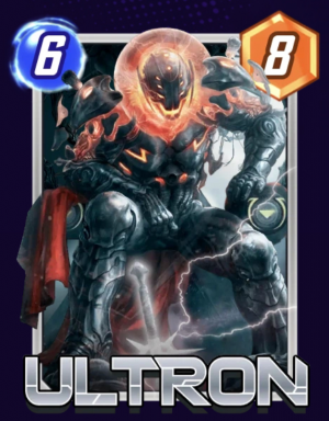 All Ultron card variants in Marvel Snap