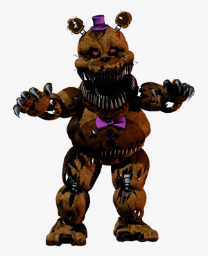 Nightmare Fredbear Fnaf4 Sticker - Nightmare Fredbear Fnaf4