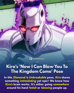 Jojo poses até uma pegar destaque 4: Kiler Queen - iFunny Brazil