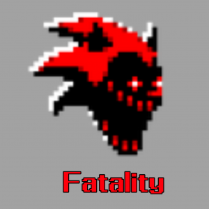 Fnf vs sonic exe v2 5 logo pixel art