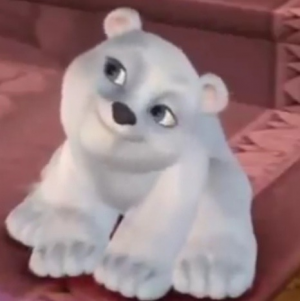 Polar bear from barbie 2025 movie