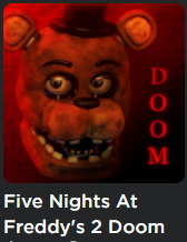 Roblox Five Nights At Freddy's Doom 2 