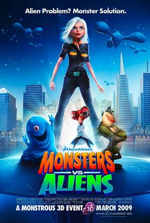 Monsters Vs Aliens Posterjpg — Melhores e Piores filmes da Dreamworks option 17