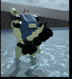 The mech, Roblox: Dummy vs Noobs