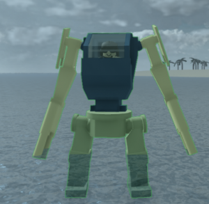 The mech, Roblox: Dummy vs Noobs