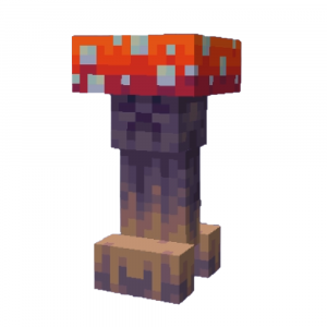 Pixel Papercraft - Mushroom creeper (creeper overhaul)