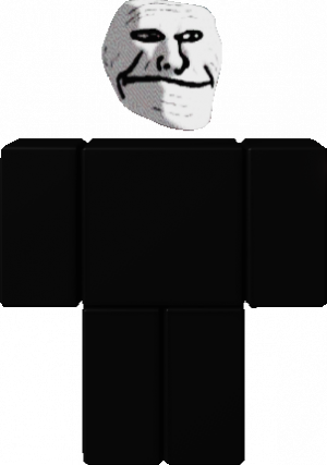 Sad Trollege Mask - Roblox