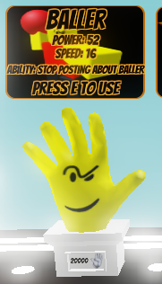 baller with gloves, Roblox Baller / Stop Posting About Baller in 2023