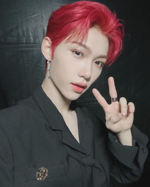 Stray Kids On Instagram I Go By Red Hair Guy Haha 3 Straykids Stay Felix Redjpg — straykids hairstyle era's option 52