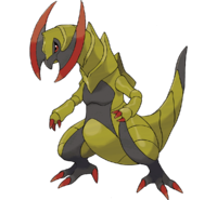 Haxorus — Fully evolved dragon types option 25