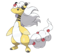 Mega Ampharos — Fully evolved dragon types option 33