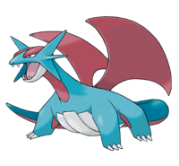 Salamence — Fully evolved dragon types option 44
