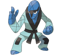 Sawk — fully evolved fighting types option 44