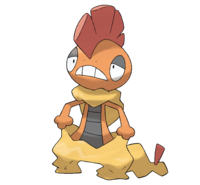 Scrafty — fully evolved fighting types option 45