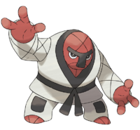 Throh — fully evolved fighting types option 52