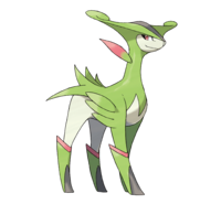 Virizion — Fully evolved grass types option 62