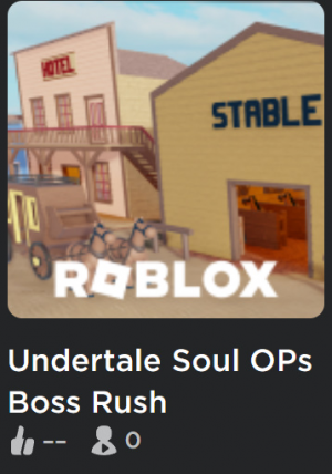 ROBLOX Undertale Soul Ops