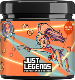 Just Legends Softdrink - Performance Booster Ice Tea Lemon in