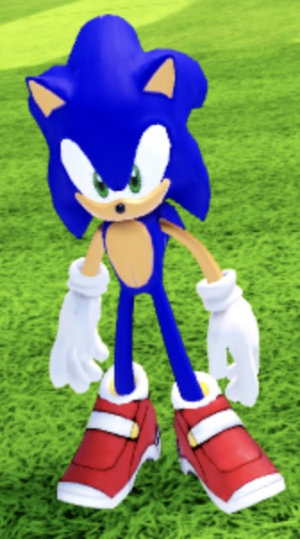 Sonic Speed Simulator Main Render in my style by blue007prime on