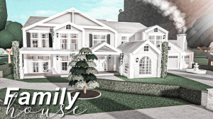 Roblox Bloxburg, Cheap Modern Family Home 58k