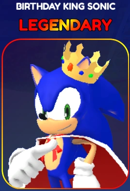 How to get birthday sonic in sonic speed simulator 2023 April 17