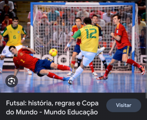 Futsal: história, regras e Copa do Mundo - Mundo Educação