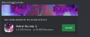 astral society discord condo｜TikTok Search