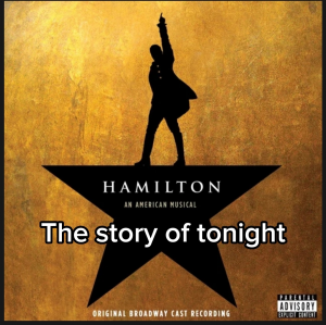 Original discount hamilton songs