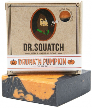 Dr. Squatch DRUNK'N PUMPKIN & WOOD BARREL BOURBON Comparison 