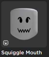 Squiggle Mouth in 2023  Squiggles, Face id, Roblox