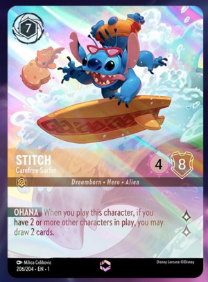 Stitch - Carefree Surfer (21/204) [The First Chapter]