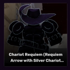 Silver chariot Requiem Cover Image poll