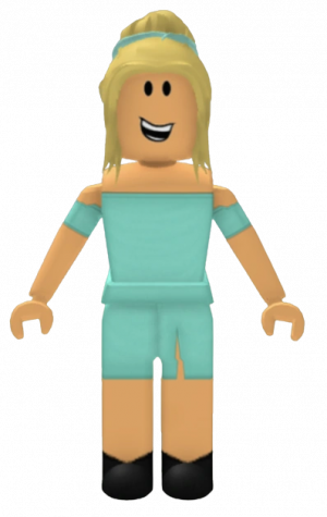 View and Download hd Roblox Character Png - Roblox Bacon Hair Noob