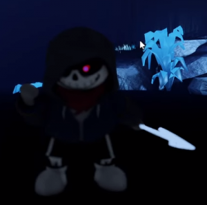 ULC Week Dust Sans Showcase + All skins per character Undertale: Last  Corridor Roblox 