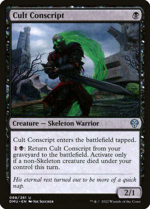 Create a MTG Skeleton cards Tier List - TierMaker