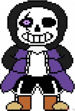 Epic sans pixel art