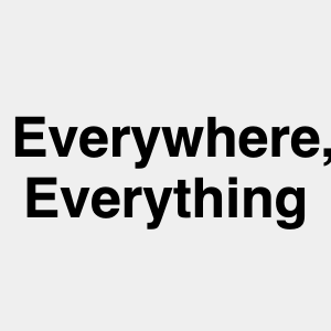 Everywhere, Everything Noah Kahan Sticker | Sticker