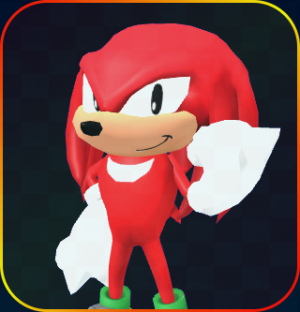 Knuckles The Echidna, Sonic Speed Simulator Wiki