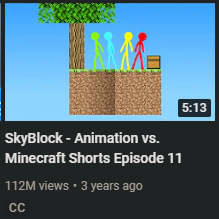 The Roller Coaster - Animation vs. Minecraft Shorts Ep. 3