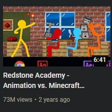 Animation vs. Minecraft - Redstone Academy