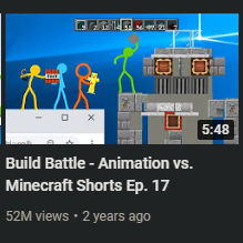 Create a Animation vs. Minecraft Shorts Tier List - TierMaker