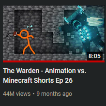 The Warden - Animation vs. Minecraft Shorts Ep 26 (1)