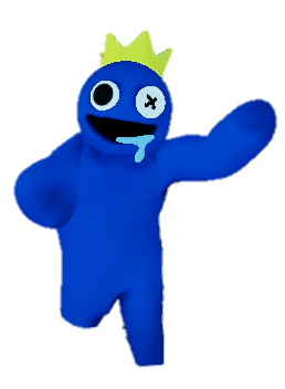 BLUE FROM ROBLOX RAINBOW FRIENDS CHAPTER 2 ODD WORLD | 3D FAN ART