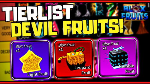Create a Blox Fruits Tier List - TierMaker