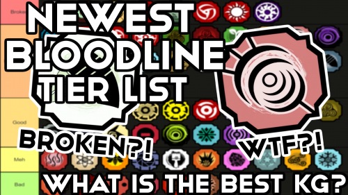 a random tier list on my opinion on bloodlines